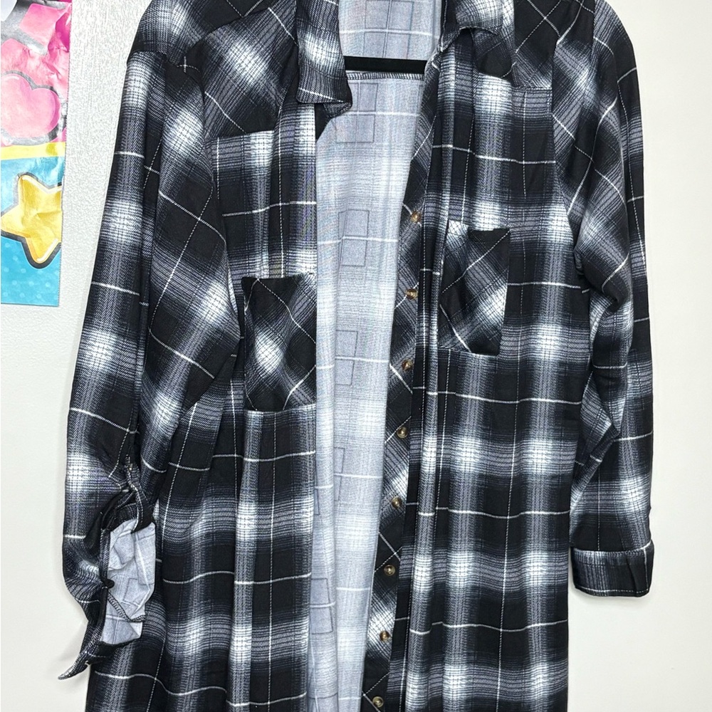 Black and White Plaid dress